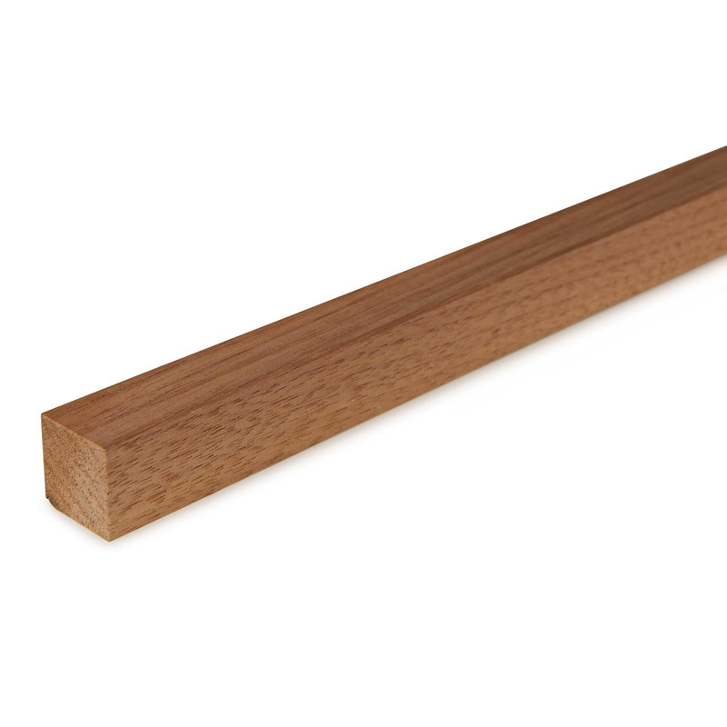 36" Square Wood Dowel - Species:Walnut - Diameter:3/4"